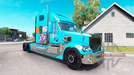 La peau de la Petite 43 tracteur Freightliner Coronado pour American Truck Simulator