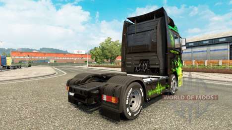 La peau Monstre sur camion Mercedes-Benz pour Euro Truck Simulator 2