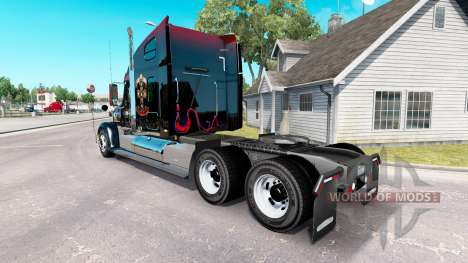 Haut Guns N Roses auf dem truck-Freightliner Cor für American Truck Simulator