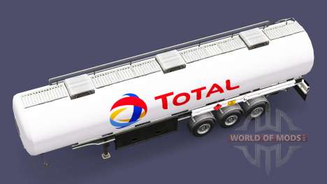 Kraftstoff-semi-trailer Insgesamt für Euro Truck Simulator 2