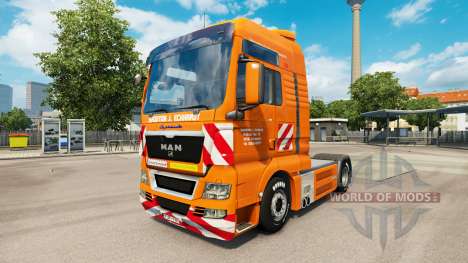 J. Eckhardt Spedition de la peau pour le camion  pour Euro Truck Simulator 2