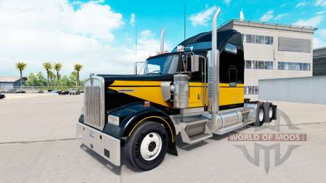 Haut Bandit-Stil auf der LKW-Kenworth W900 für American Truck Simulator