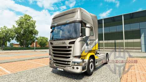 Maroni-Transport skin für den Scania truck für Euro Truck Simulator 2