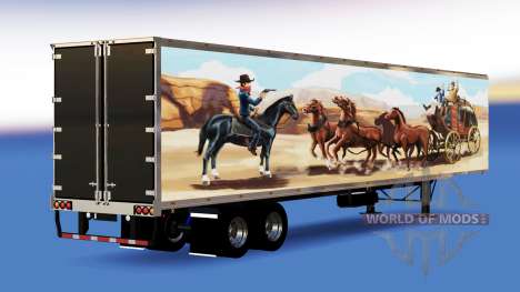 All-Metall-semi-trailer, Der Bandit für American Truck Simulator