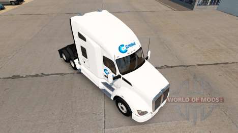 Celadon Camionnage de la peau pour tracteur Kenw pour American Truck Simulator
