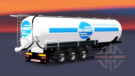Réservoir semi-remorque Schmidt Heilbronn pour Euro Truck Simulator 2
