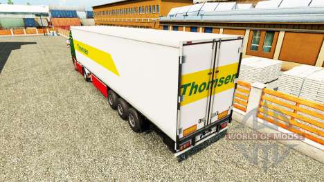 Thomsen de la peau pour la remorque pour Euro Truck Simulator 2