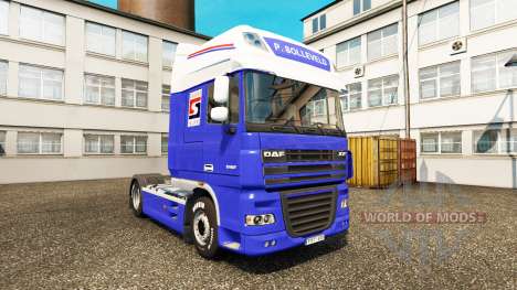 Le P. Solleveld de Transport de la peau pour DAF pour Euro Truck Simulator 2