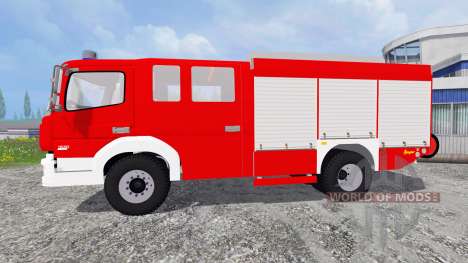 Mercedes-Benz Atego 1530 [firefighters] pour Farming Simulator 2015