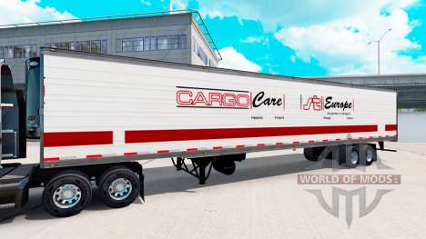 Semi-Trailer mit real logos v1.0.1 für American Truck Simulator