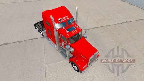 Скин Chevalier de Transport на Kenworth W900 pour American Truck Simulator