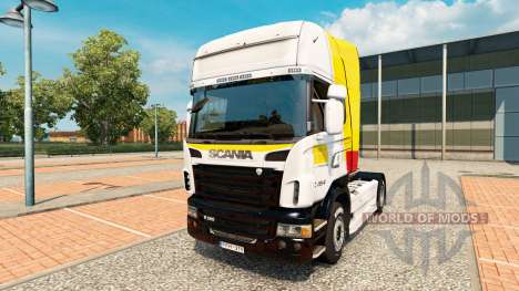 La peau Itapemirim sur tracteur Scania pour Euro Truck Simulator 2