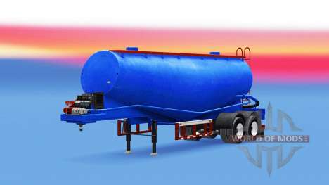 La couleur bleue pour le ciment semi-remorque pour American Truck Simulator