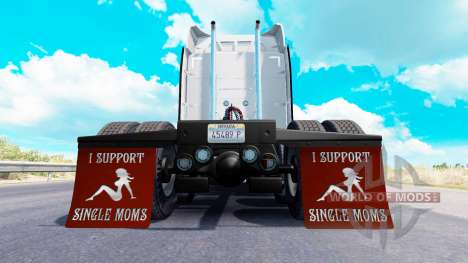 Garde-boue-je prendre en charge des Mamans v1.7 pour American Truck Simulator