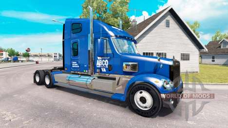 De la peau pour ABCO camion Freightliner Coronad pour American Truck Simulator