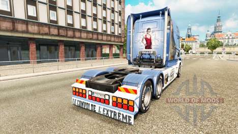 La peau de Lisa Convoi de camions Scania T pour Euro Truck Simulator 2