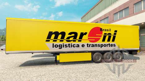 Maroni Transportes Haut für Anhänger für Euro Truck Simulator 2