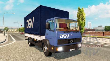 Une collection de camion de transport de trafic pour Euro Truck Simulator 2