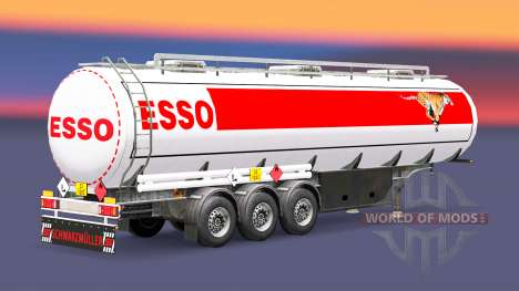 ESSO carburant remorque pour Euro Truck Simulator 2