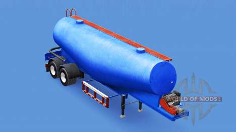 Blaue Farbe für Zement semi-trailer für American Truck Simulator