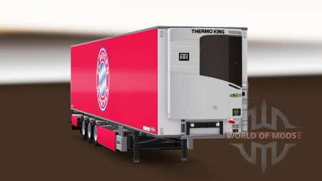 Semi-remorque Chereau FC Bayern Munchen pour Euro Truck Simulator 2
