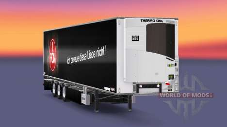 Semi-Remorque Chereau 1. FC Nurnberg pour Euro Truck Simulator 2