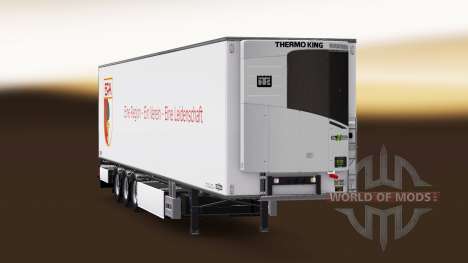 Semi-trailer Chereau FC Augsburg für Euro Truck Simulator 2