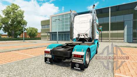 Kouhia Oy de la peau pour Scania camion pour Euro Truck Simulator 2
