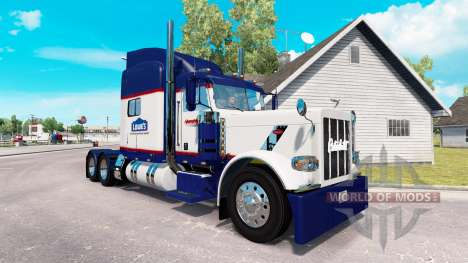 La peau Lowes pour le camion Peterbilt 389 pour American Truck Simulator