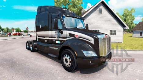 La peau de Martre de Transport LTD camion Peterb pour American Truck Simulator