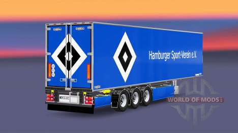 Auflieger Chereau Hamburger SV für Euro Truck Simulator 2