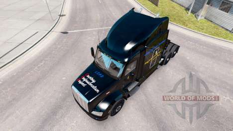 LCPD de la peau pour le camion Peterbilt pour American Truck Simulator