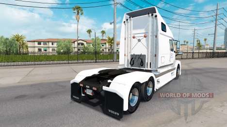La peau Amérique du Nord pour les camions Volvo  pour American Truck Simulator
