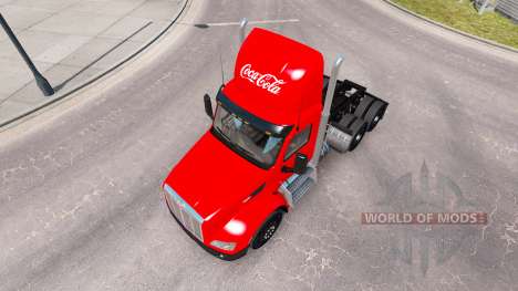 Haut Coca-Cola-truck Peterbilt für American Truck Simulator
