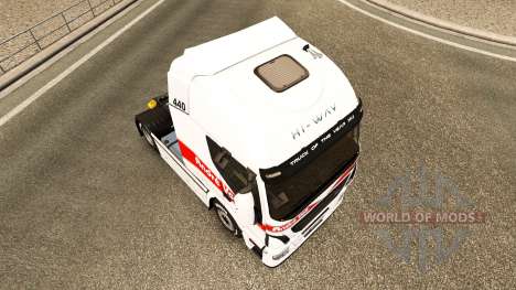 André Voss peau pour Iveco tracteur pour Euro Truck Simulator 2