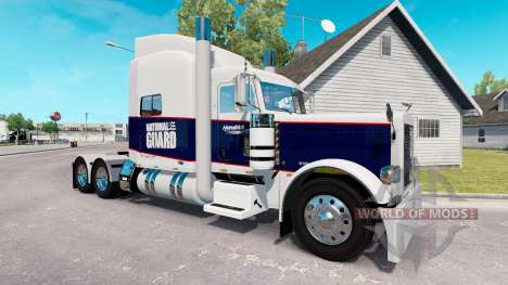 La peau de la Garde Nationale pour le camion Pet pour American Truck Simulator