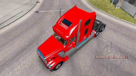 La peau de Chevaliers sur le tracteur Freightlin pour American Truck Simulator