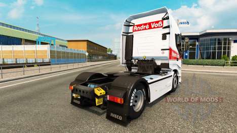 André Voss peau pour Iveco tracteur pour Euro Truck Simulator 2