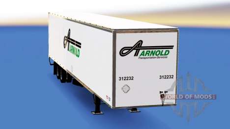 Tous métal-semi-remorque Arnold pour American Truck Simulator