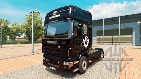 Skin Scania V8-LKW von Scania für Euro Truck Simulator 2
