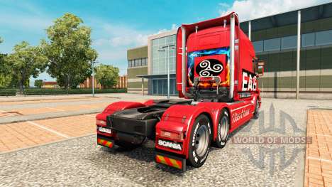 EAG peau pour camion Scania T pour Euro Truck Simulator 2