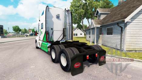 Skin DFS Danfreiht on tractor Peterbilt 387 für American Truck Simulator