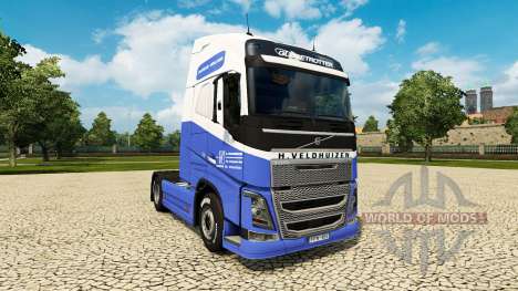 Die H. Veldhuizen BV skin für Volvo-LKW für Euro Truck Simulator 2