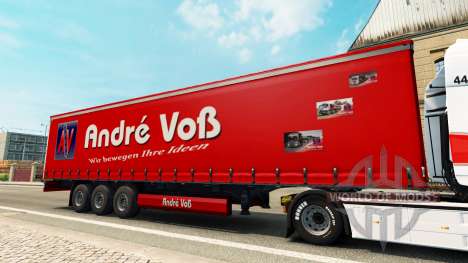 Andre Voß-skin für den Anhänger für Euro Truck Simulator 2