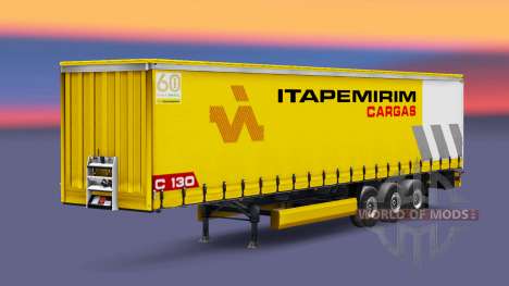 Itapemirim Cargas Haut für den trailer für Euro Truck Simulator 2