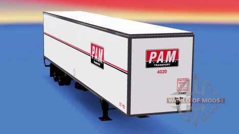 All-Metall-Auflieger PAM für American Truck Simulator