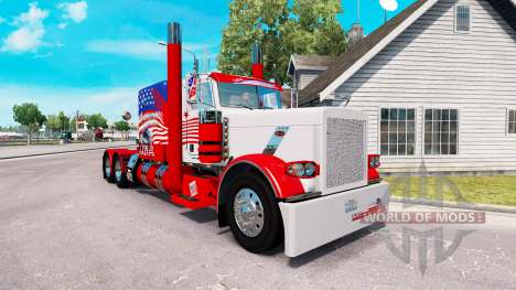 USA skin für den truck-Peterbilt 389 für American Truck Simulator