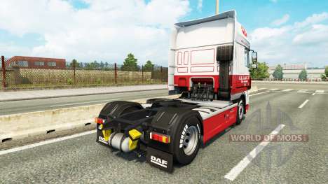 La Peau G. J. Jack Ltd. DAF pour Euro Truck Simulator 2