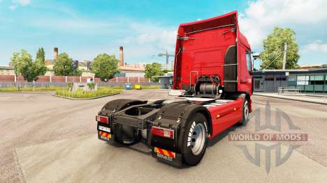 Norbert Dentressangle peau pour Renault camion pour Euro Truck Simulator 2