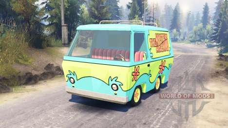 The Mystery Machine [Scooby-Doo] für Spin Tires